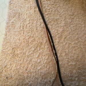 Black and Tan Reversible Belt